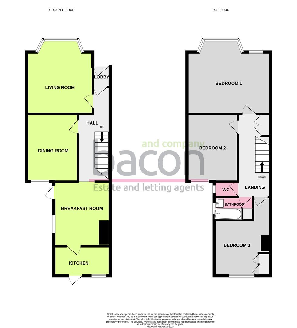 Floor Plan | House - Terraced | Littlehampton Road, Worthing | For Sale